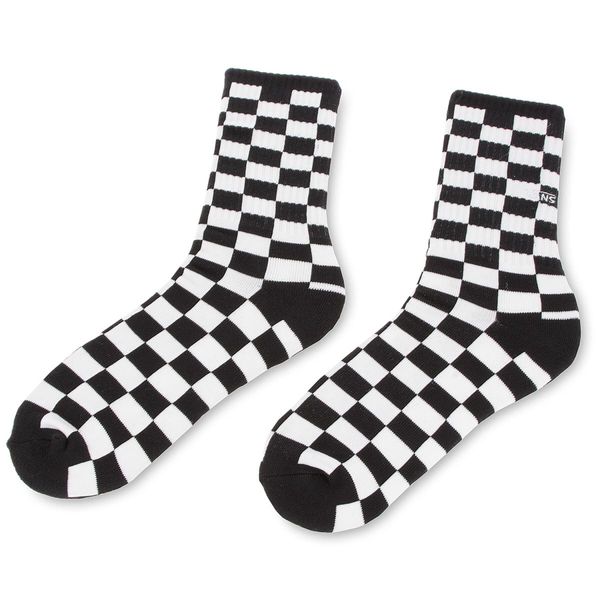 Vans Muške visoke čarape Vans Checkerboard Crew VN0A3H3OHU0 Black/White