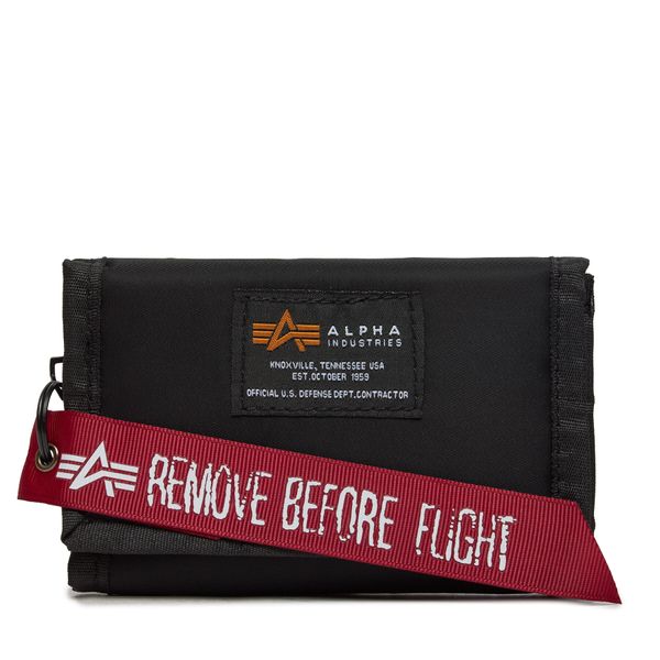 Alpha Industries Muški novčanik Alpha Industries Crew Wallet II 146940 03 Black