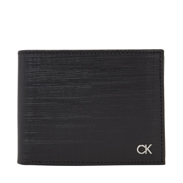 Calvin Klein Muški novčanik Calvin Klein Ck Must Trifold 10Cc W/Coin K50K510878 Ck Black Check BAX