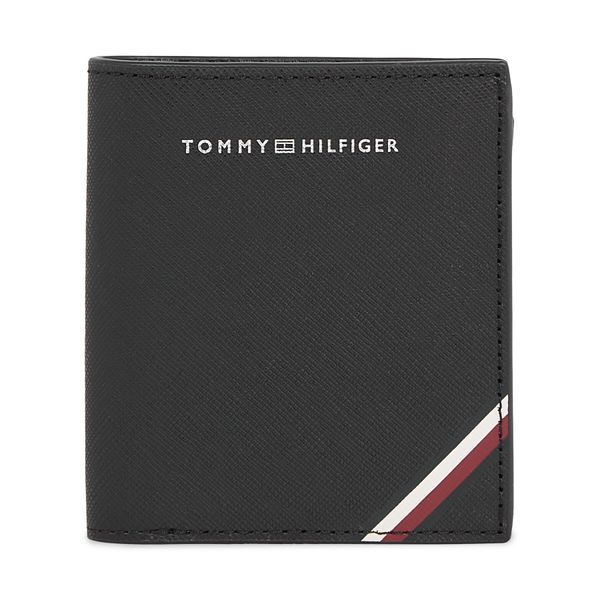 Tommy Hilfiger Muški novčanik Tommy Hilfiger Th Central Trifold AM0AM11587 Black BDS