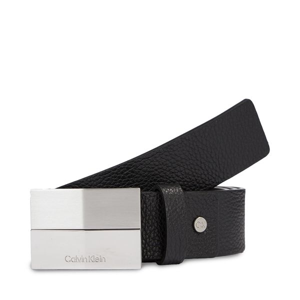 Calvin Klein Muški remen Calvin Klein Adj 2 Finish Plaque Pb K50K510935 Crna