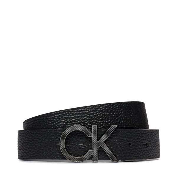 Calvin Klein Muški remen Calvin Klein Adj/Rev Ck Pique Metal 35Mm K50K511337 Ck Black Pb/Dark Brown Pb BEH