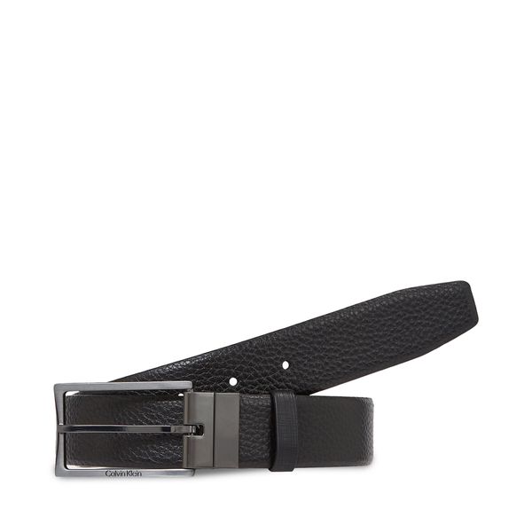 Calvin Klein Muški remen Calvin Klein Adj/Rev Slim Frame Tex K50K510932 Crna