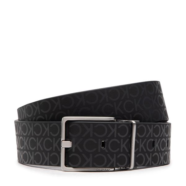 Calvin Klein Muški remen Calvin Klein Adj/Rev Slim Loop Uv Mono 35Mm K50K509657 Crna