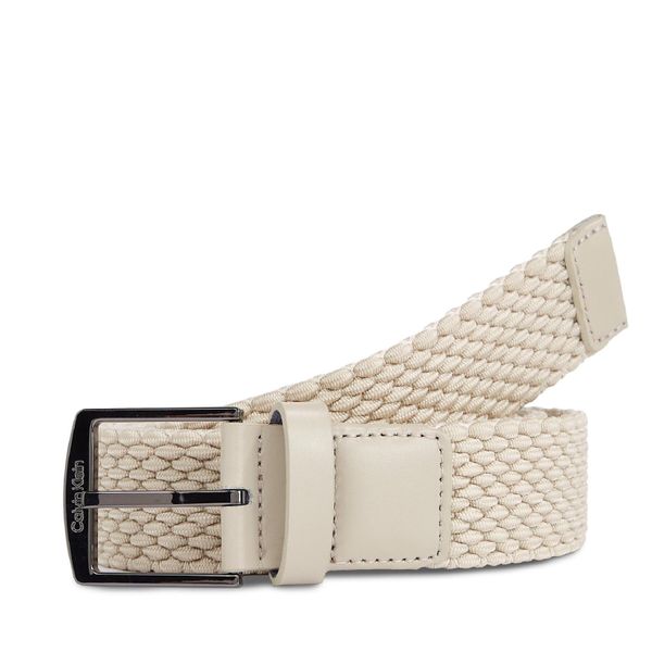 Calvin Klein Muški remen Calvin Klein Ck Casual Braided Elastic 35Mm K50K511572 Stoney Beige