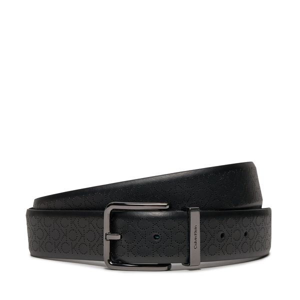 Calvin Klein Muški remen Calvin Klein Ck Warmth Plus Mono 35Mm K50K511576 Perforated Ck Mono Black 0GK