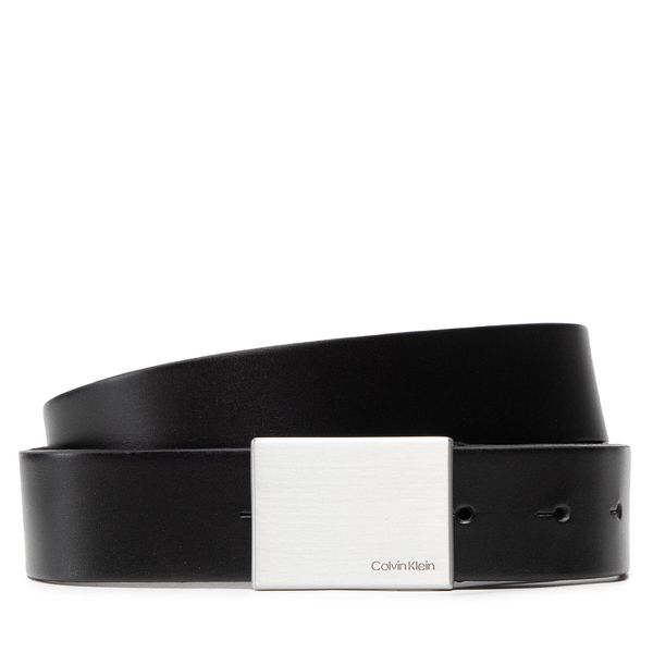 Calvin Klein Muški remen Calvin Klein Formal Plaque Belt 3.5cm K50K504309 Crna