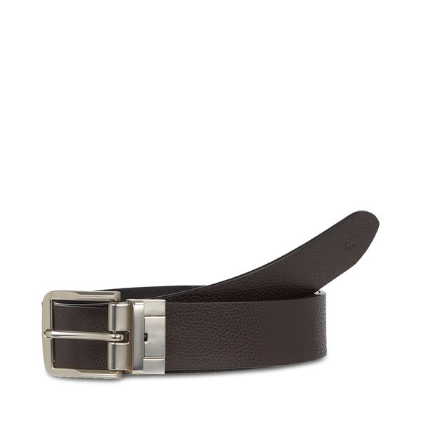 Calvin Klein Jeans Muški remen Calvin Klein Jeans Fl Cl Ro Rev Lthr Belt K50K511139 Black Pebble/Bitter Brown Pebble 0GS