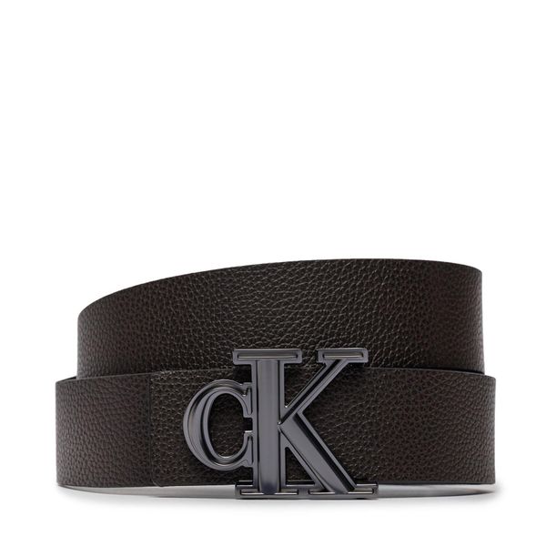 Calvin Klein Jeans Muški remen Calvin Klein Jeans Gift Prong Harness Lthr Belt35Mm K50K511516 Black/Bitter Brown 0GS