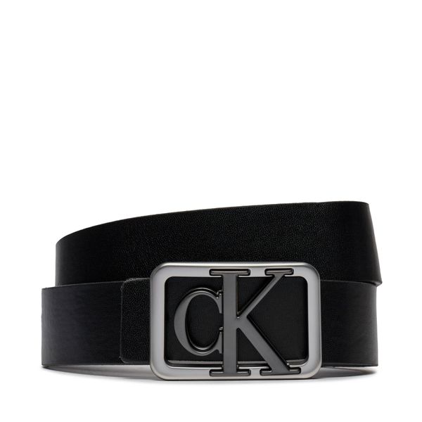 Calvin Klein Jeans Muški remen Calvin Klein Jeans Mono Pl Rev Lthr Belt 35Mm Ssnl K50K511519 Black/Bitter Brown 0GS