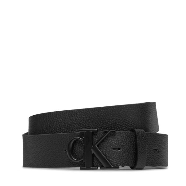 Calvin Klein Jeans Muški remen Calvin Klein Jeans Ro Mono Plaque Lthr Belt 35Mm K50K511416 Black BEH