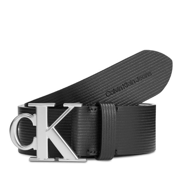 Calvin Klein Jeans Muški remen Calvin Klein Jeans Round Mono Plaque Lthr Belt 40Mm K50K511168 Black BEH