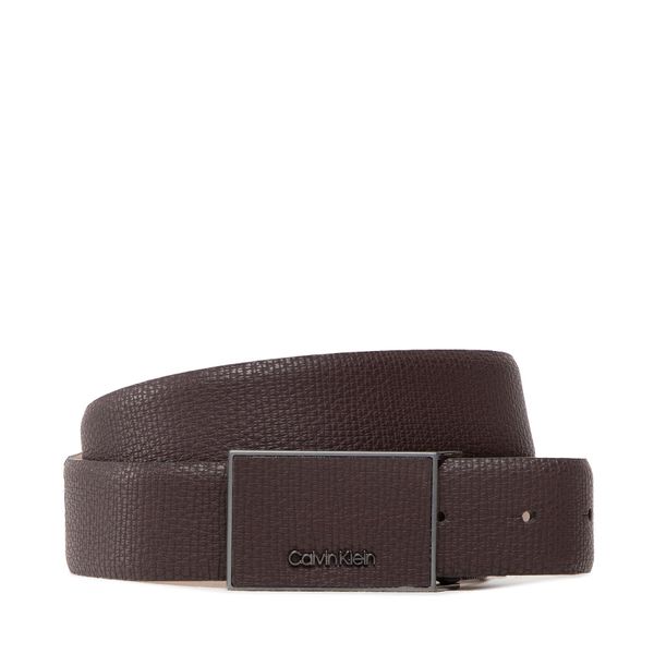 Calvin Klein Muški remen Calvin Klein Leather Inlay Plaque Pal 35Mm K50K509766 GE7