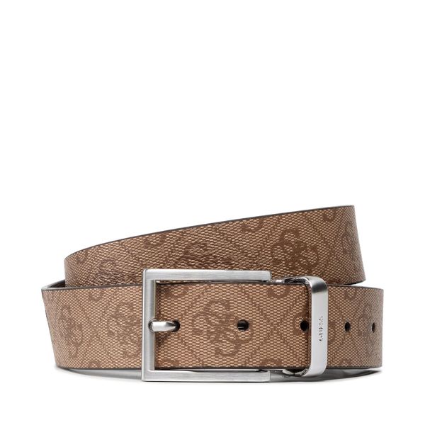 Guess Muški remen Guess Vezzola Adj & Rev Belt BM7541 LEA35 Smeđa