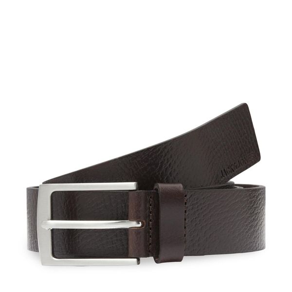 Jack&Jones Muški remen Jack&Jones Stockholm 12242690 Black Coffee