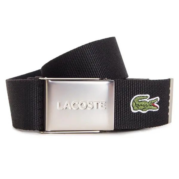 Lacoste Muški remen Lacoste RC2012 Crna