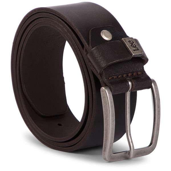 Lee Muški remen Lee Small Logo Belt LA035324 85 112124607 Dark Brown