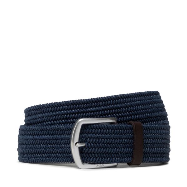 Polo Ralph Lauren Muški remen Polo Ralph Lauren 35Mm Braid Stretch 405666041002 Tamnoplava