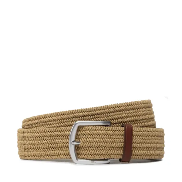 Polo Ralph Lauren Muški remen Polo Ralph Lauren 35Mm Braid Stretch 405666041004 Smeđa