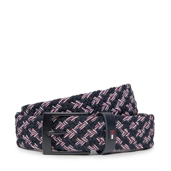 Tommy Hilfiger Muški remen Tommy Hilfiger Adan 3.5 Elastic AM0AM12051 Tamnoplava