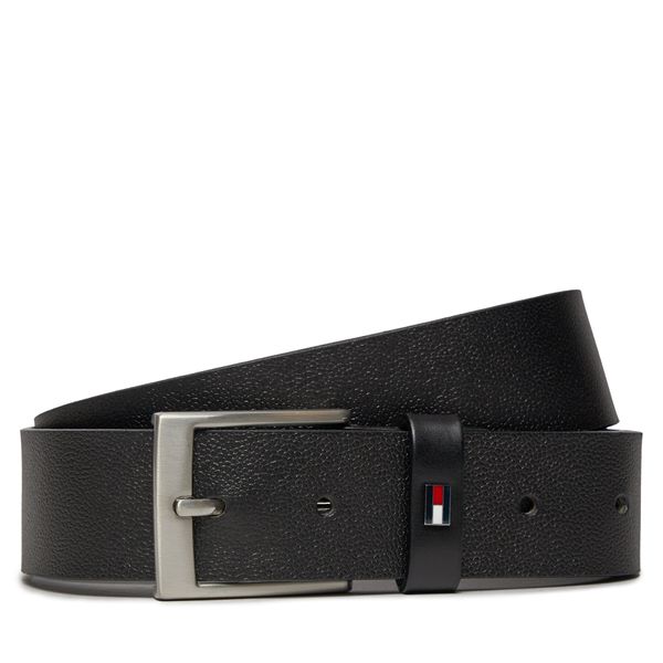 Tommy Hilfiger Muški remen Tommy Hilfiger Adan 3.5 Seasonal Texture AM0AM12165 Black BDS