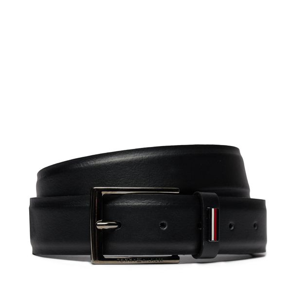 Tommy Hilfiger Muški remen Tommy Hilfiger Business 3.5 AM0AM12062 Crna