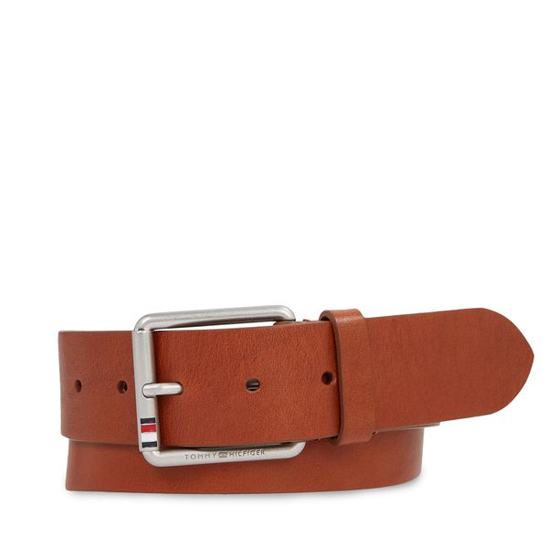 Tommy Hilfiger Muški remen Tommy Hilfiger Casual 4.0 AM0AM11466 Smeđa