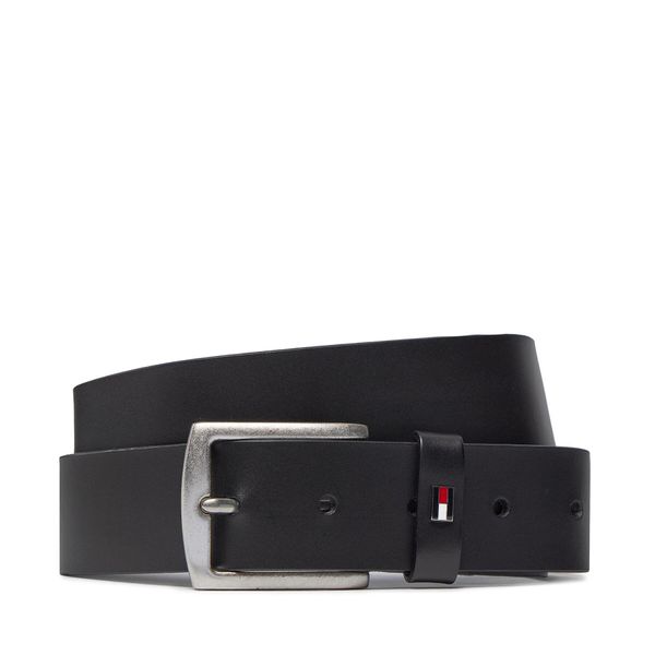 Tommy Hilfiger Muški remen Tommy Hilfiger Denton 3.5 Ext AM0AM12054 Black BDS