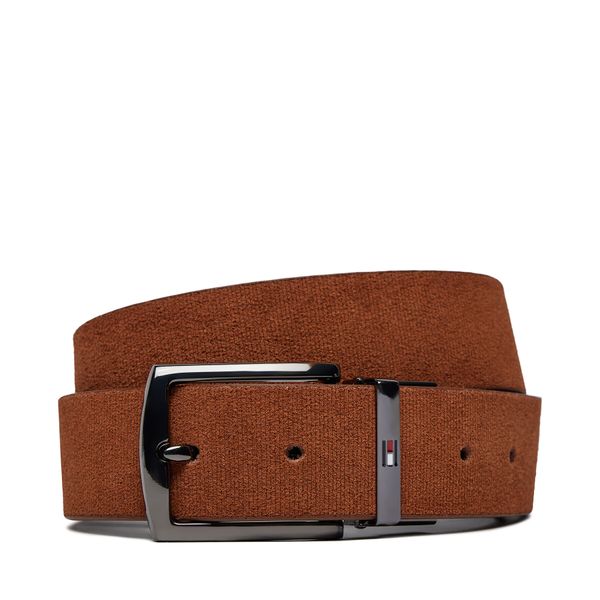 Tommy Hilfiger Muški remen Tommy Hilfiger Denton 3.5 Rev AM0AM12053 Cognac / Black GB8