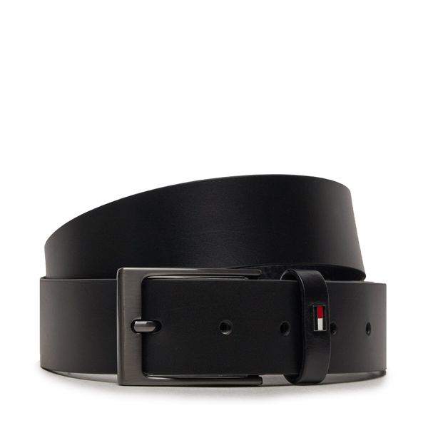 Tommy Hilfiger Muški remen Tommy Hilfiger Layton 3.5 AM0AM12643 Crna