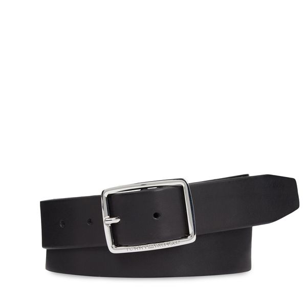 Tommy Hilfiger Muški remen Tommy Hilfiger New Buckle Jeans Belt 3.5 AM0AM11471 Black BDS