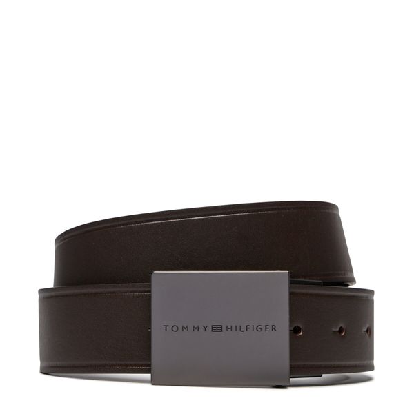 Tommy Hilfiger Muški remen Tommy Hilfiger Plaque Buckle 3.5 AM0AM12064 Testa Di Moro 0HD