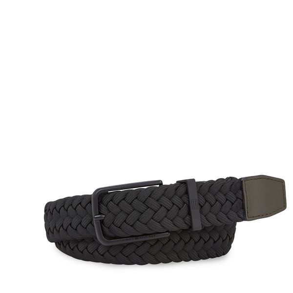 Tommy Hilfiger Muški remen Tommy Hilfiger Tech 3.5 Elastic AM0AM11468 Black BDS