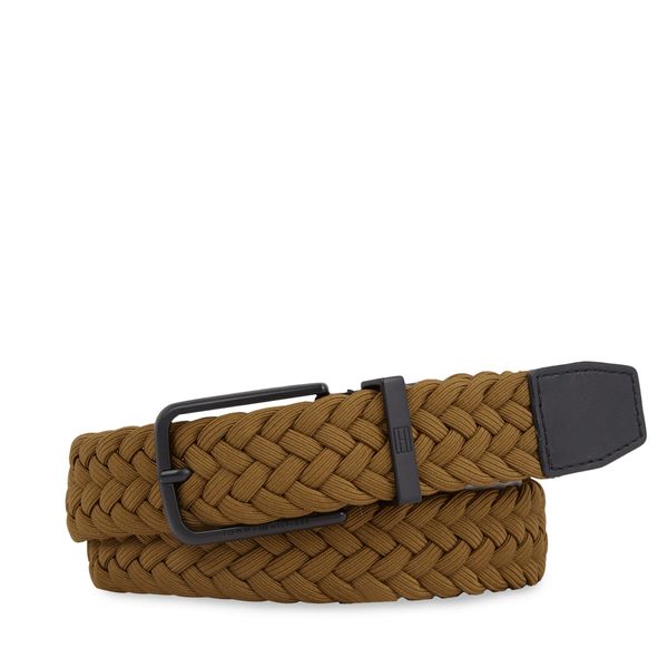 Tommy Hilfiger Muški remen Tommy Hilfiger Tech 3.5 Elastic AM0AM11468 Desert Khaki GWJ