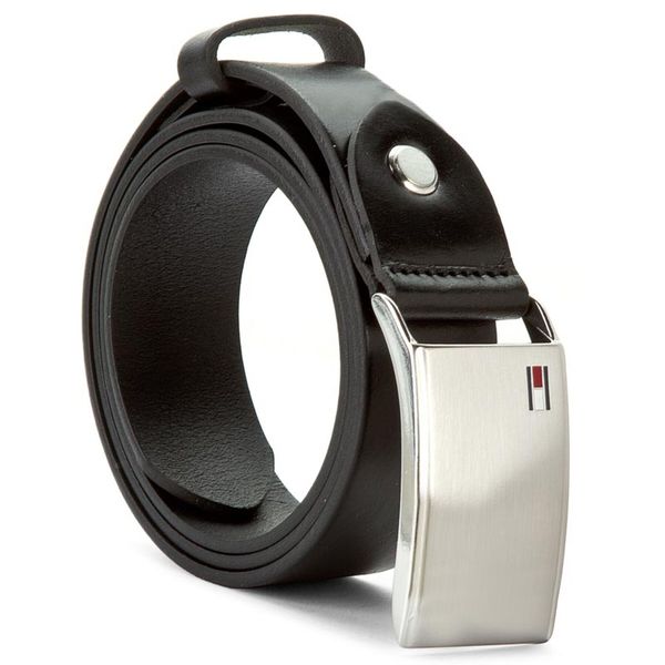 Tommy Hilfiger Muški remen Tommy Hilfiger Th Plaque Belt 3.5 Adj AM0AM01995 002