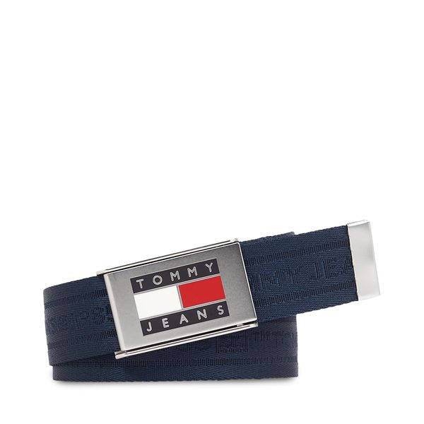 Tommy Jeans Muški remen Tommy Jeans Tjm Heritage Webbing 3.5 AM0AM12342 Dark Night Navy C1G