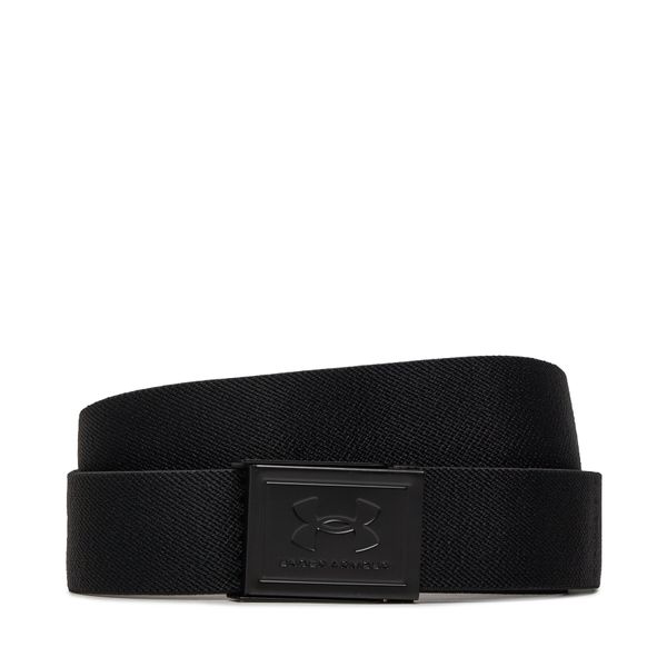 Under Armour Muški remen Under Armour M Stretch Webbing Belt 1383935-001 Black/Castlerock/White