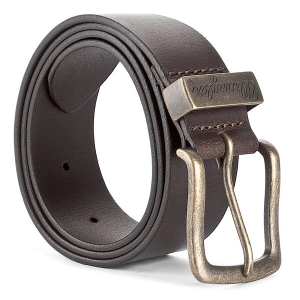 Wrangler Muški remen Wrangler Metal Loop W0080US85 85 112125435 Smeđa