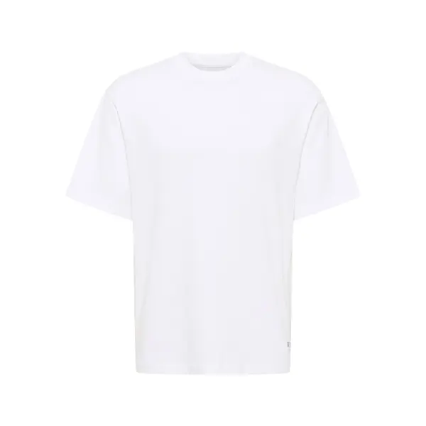 mustang Mustang T-shirt Akron 1016499 Bijela Relaxed Fit