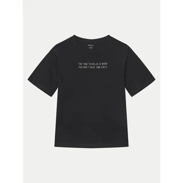 name it NAME IT T-shirt Bocalle 13241851 Crna Regular Fit