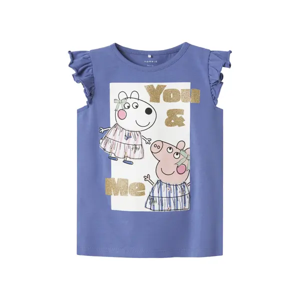 name it NAME IT Top Peppa 13242959 Plava Regular Fit