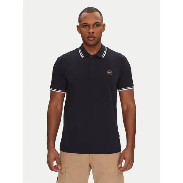 Napapijri Napapijri Polo E-Macas NP0A4ID51761 Tamnoplava Regular Fit