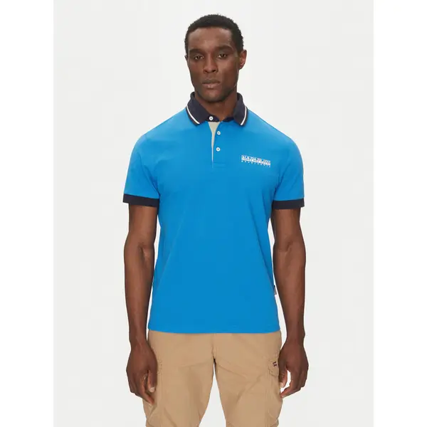 Napapijri Napapijri Polo E-Zeri NP0A4ID4 Plava Regular Fit