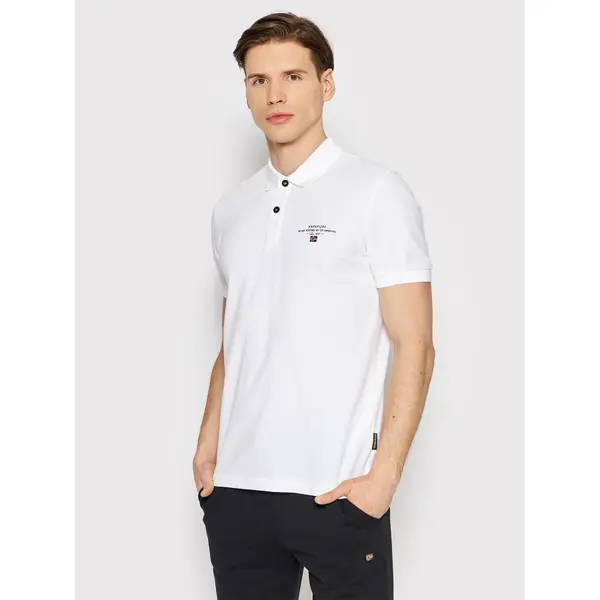 Napapijri Napapijri Polo Elbas NP0A4GDL Bijela Regular Fit