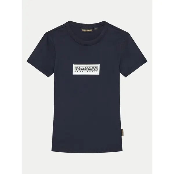 Napapijri Napapijri T-shirt Chamois NP0A4HYL S Tamnoplava Regular Fit