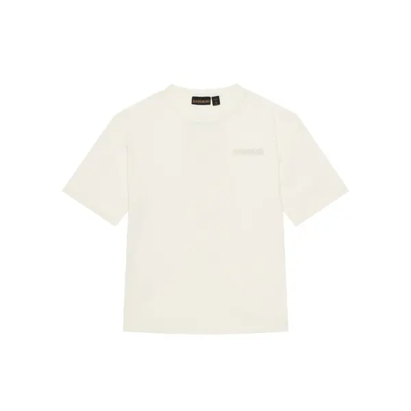 Napapijri Napapijri T-shirt S-Ahr NP0A88ZO D Écru Regular Fit