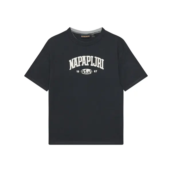 Napapijri Napapijri T-shirt S-Inot NP0A891F D Crna Regular Fit