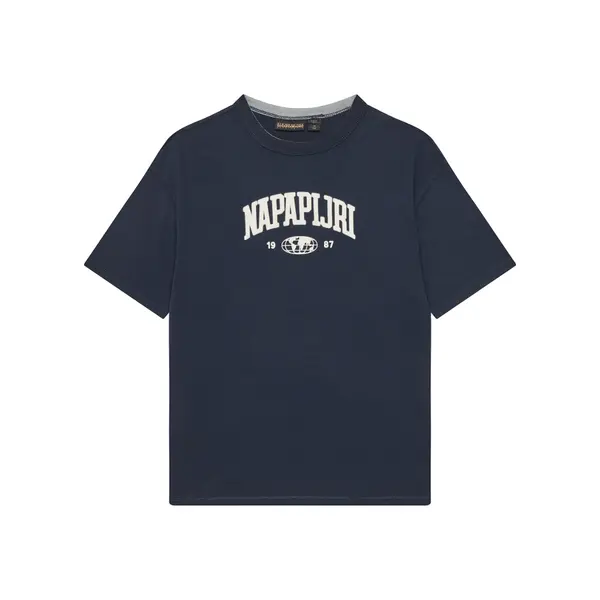 Napapijri Napapijri T-shirt S-Inot NP0A891F D Tamnoplava Regular Fit