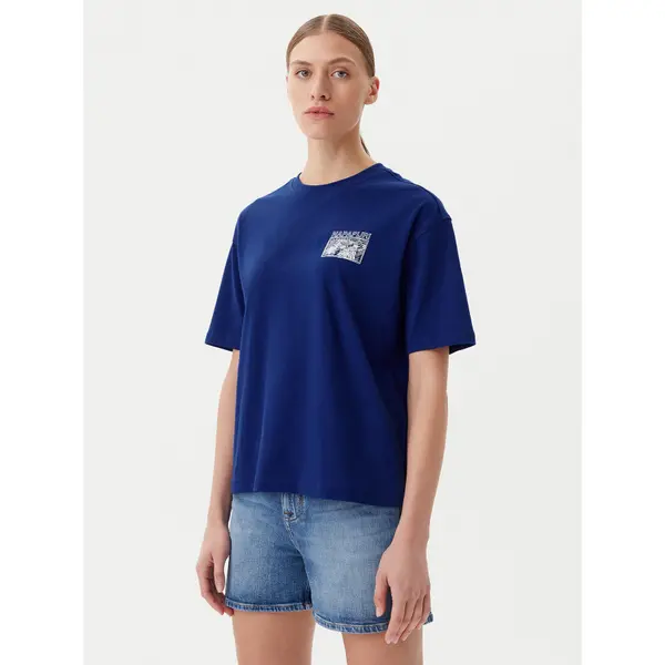 Napapijri Napapijri T-shirt S-Nice NP0A4IG4 Plava Regular Fit