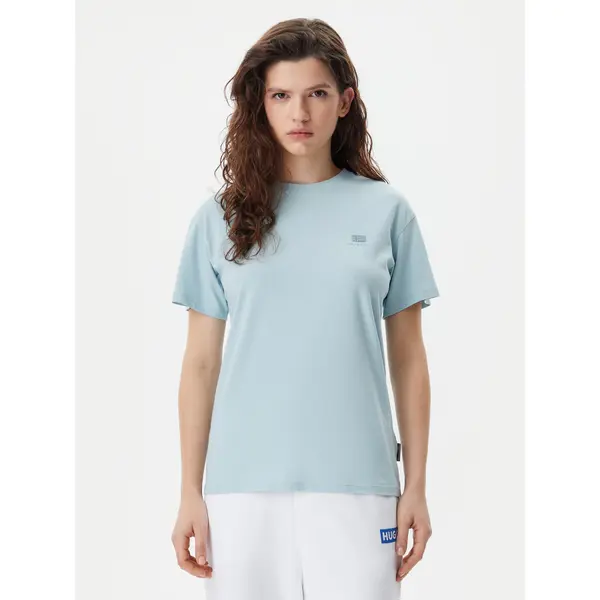Napapijri Napapijri T-shirt S-Nina NP0A4H87 Svijetloplava Regular Fit